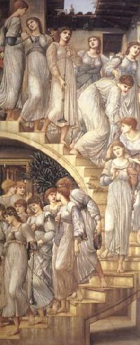 Burne-Jones, Sir Edward Coley The Golden Stairs Germany oil painting art